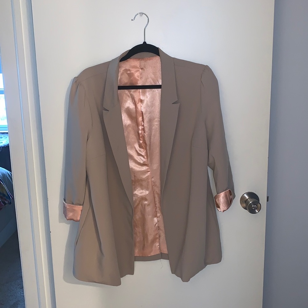 Beige blazer